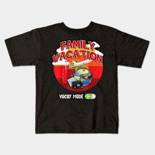 Family Vacation Matching Family Traveling Vacay Kids T-Shirt